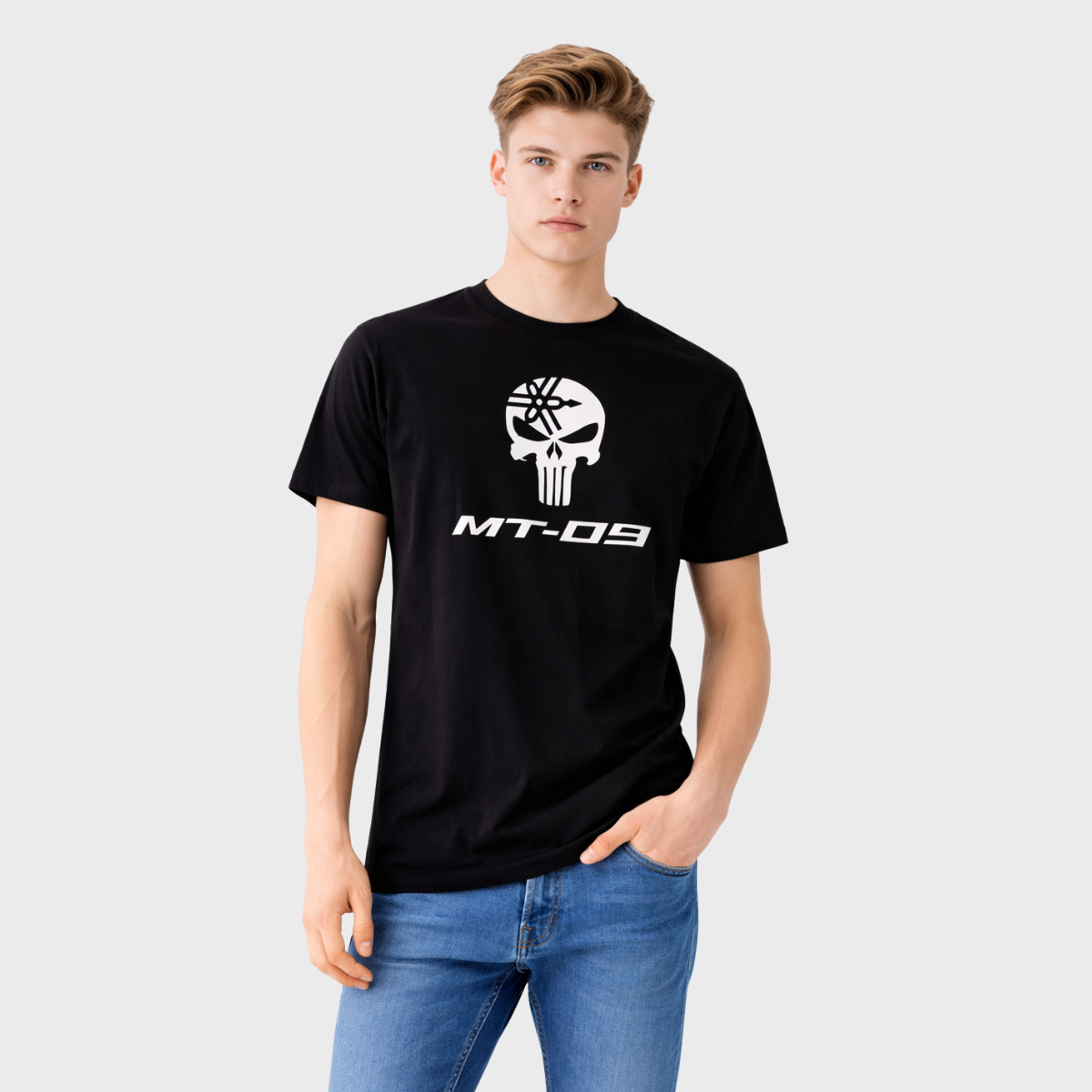 Camiseta Yamaha MT-09 Calavera